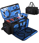 Large Dj Cable Bag with Laptop and Microphone Pocket, Dj Bag for Equipment and Music Accessories ...