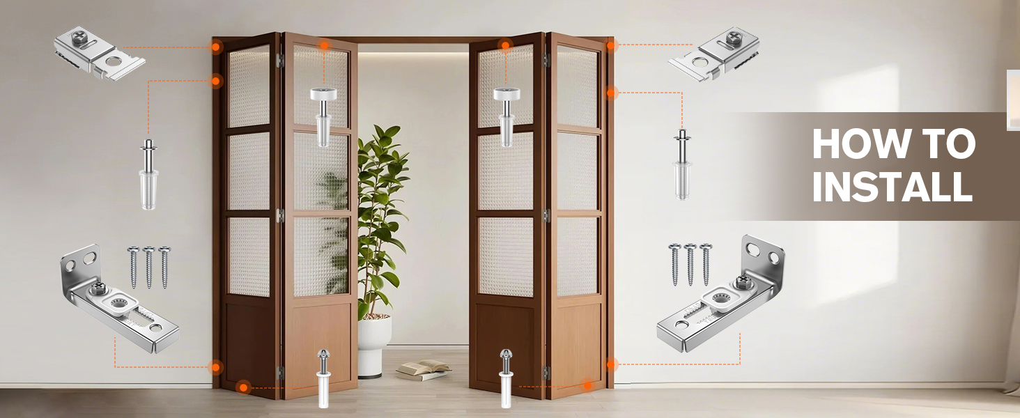 Bifold Door Hardware Repair Kit