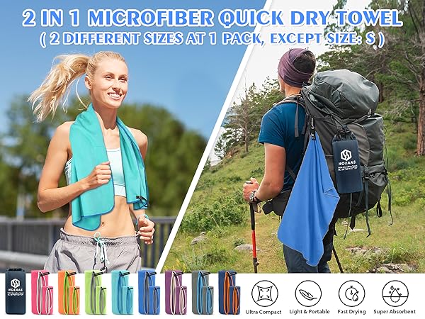 Microfiber Camping Sport Towel
