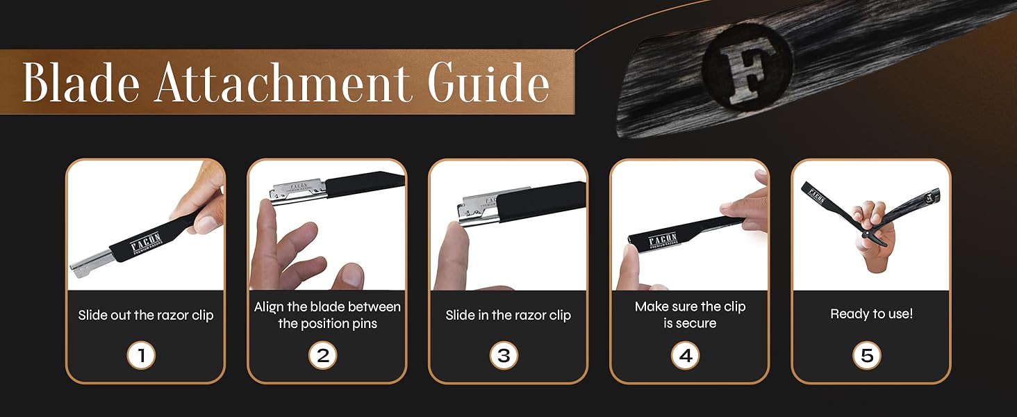 Facón Straight Razors for Men