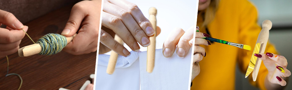 Wooden Clothespins