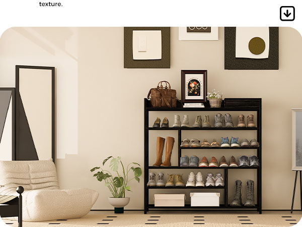 shoe rack for front door entrance