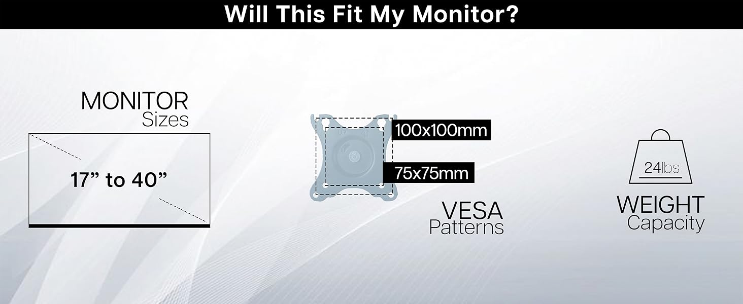 Pneumatic Arm Ultrawide Monitor Desk Mount