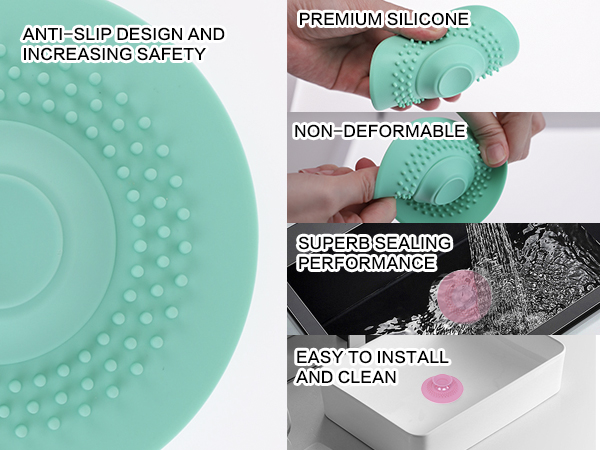drain shower hair sink bathroom catcher cover bathtub stopper strainer tub kitchen accessories bath