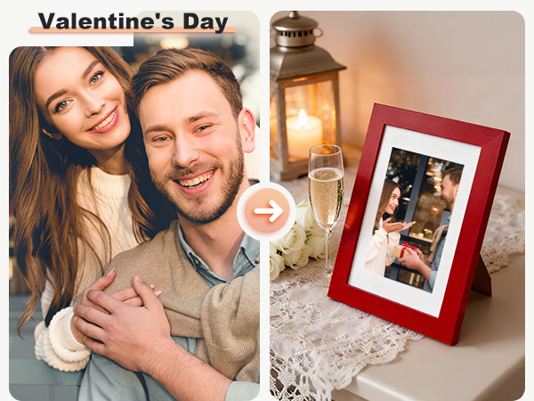 KINLINK Solid Wood Picture Frame is the perfect choice as a Day gift for your loved