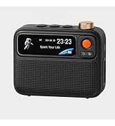 Divoom Flowtoo White Noise Machine with Bluetooth Speaker, Alarm Clock & Calming Screen Display, ...