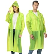 green adult raincoat