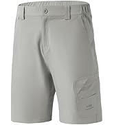 BASSDASH 10.5” Mens Fishing Cargo Shorts Quick Dry UPF 50+ Water Resistant FP01M