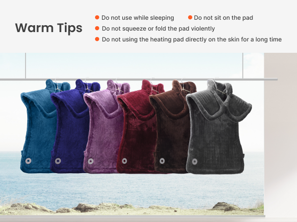 heating pad for neck and shoulders and back, gifts for grandma grandpa, mothers day gifts for mom