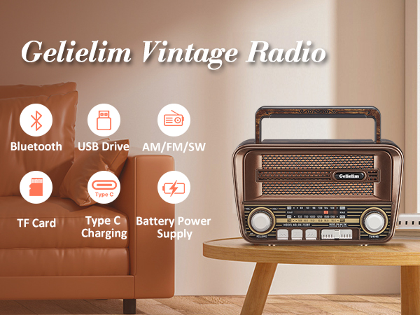 Gelielim 733 vintage radio