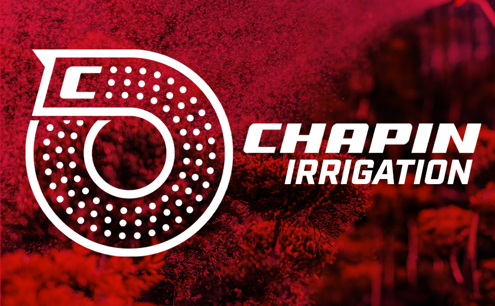 chapin irrigation, watering, gardening, lawncare, sprinklers, garden hose, connections, water timers