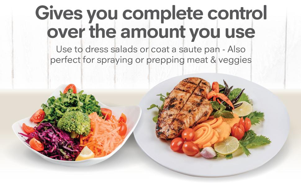 complete control over the amount you use