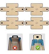4-Pack Silicone Bread Loaf Pan Liners, Reusable and Nonstick Silicone Bread Sling, Fit for 9x5, 9...