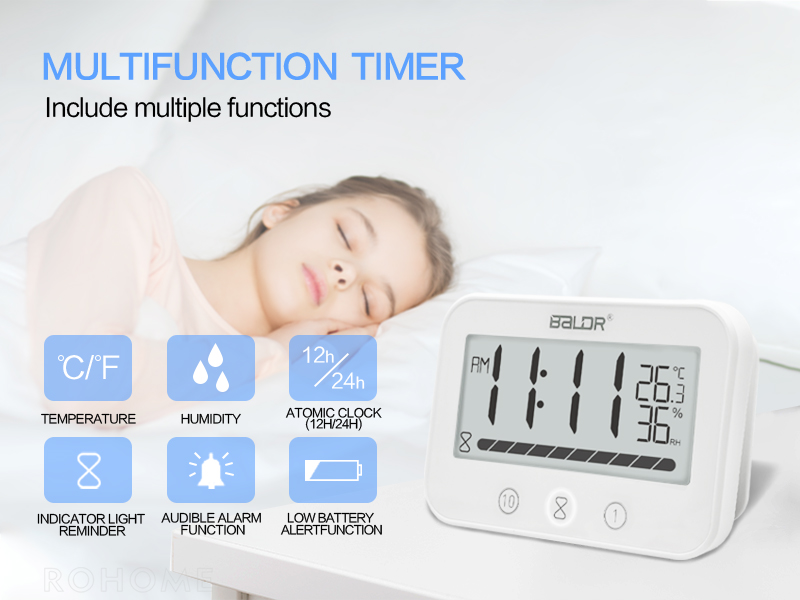 Multifunctional Timer and Clock