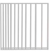 LEIYULY 1/2/3/4 Beads Square Diamond Art Ruler, Stainless Steel Diamond Painting Ruler for Precis...