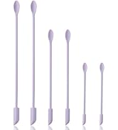 Cooptop 6 Pieces Mini Spatula - Makeup Spatula-Small Silicone Spatula - Tiny Scraper for Jar, Kit...