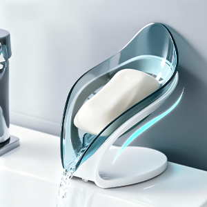 streamlined design Drain more thoroughly and keep things dry.