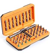 JXTZ Ratchet Screwdriver Set, 42 in 1 Magnetic Screwdriver Set with Ratchet Handle, DIY Multi Bit...