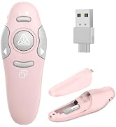 USB Type C Presentation Clicker Wireless Presenter Remote Clicker for PowerPoint Presentations wi...