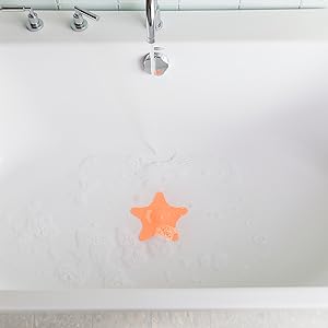 boon peach star drain plug