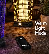 Buzbug 2-in-1 LED Bug Zapper Indoor Outdoor with Smart Control, Up to 50000H LED Bulbs, 3800V Hig...
