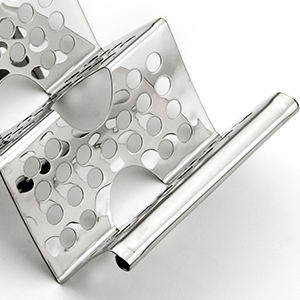 stainless steel taco holder