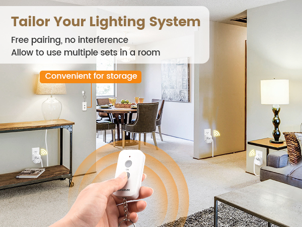 wireless remote control outlet