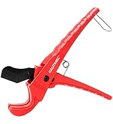 HAUTMEC Pvc Pipe Cutter Tool PEX Pipe Cutter Tubing Cutter for Cutting 36mm PVC, CPVC, PPR, PEX, ...