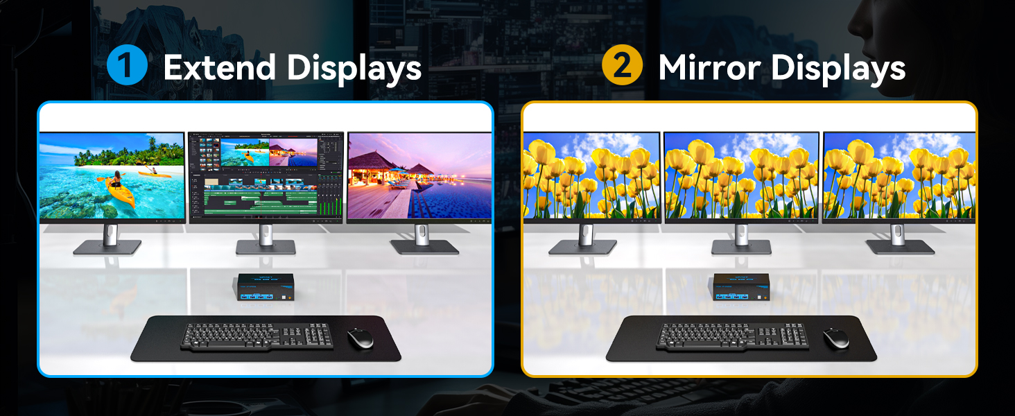 kvm switch 3 monitors