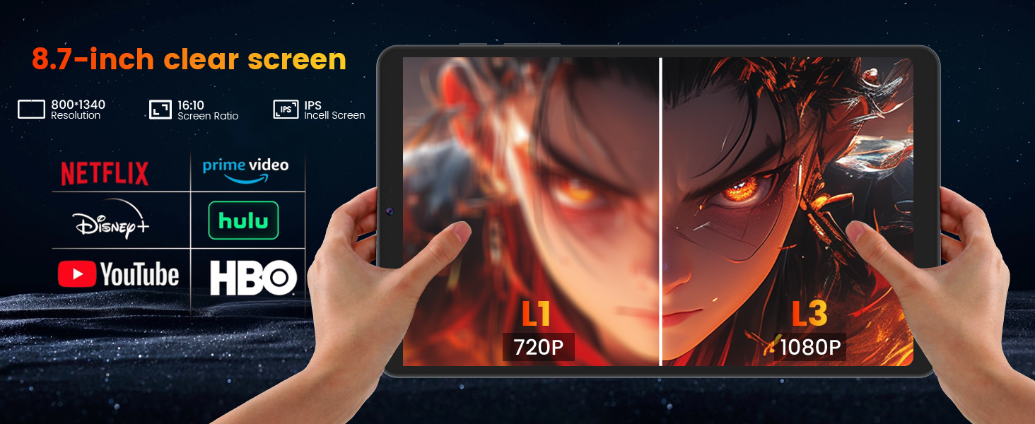8 inch tablet android 2026 2025 small dual band wifi android 15 64GB 11GB