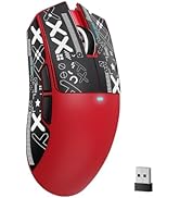 MAMBASNAKE Attack Shark X11SE Lightweight Wireless Gaming Mouse, Tri-Mode 2.4G/USB-C Wired/BT, 22...