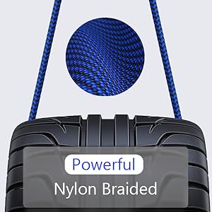 nylon braided usb c cable
