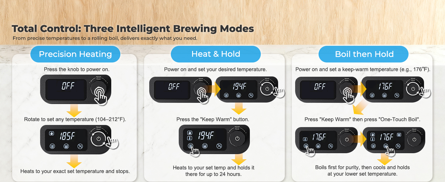 gooseneck ketlle smart control