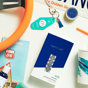 Capri Blue Fragranced Car Diffuser With Refills