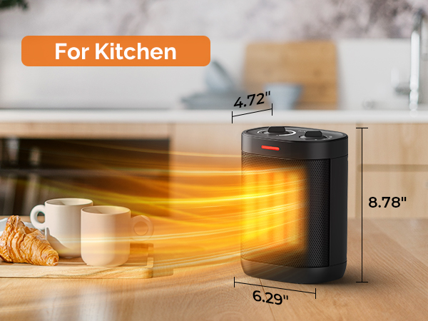 1500W electric space heater