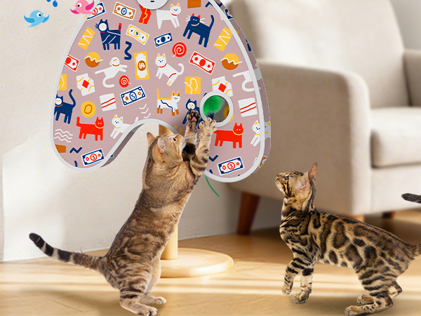 fast moving cat toy