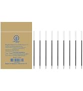 MengRan 3.85'' Ballpoint Ink Pen Refills for Click Pens, 1 mm Medium Point Tip, (Refills-Blue ink...