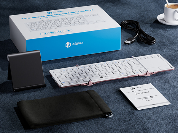 Foldable Bluetooth Keyboard