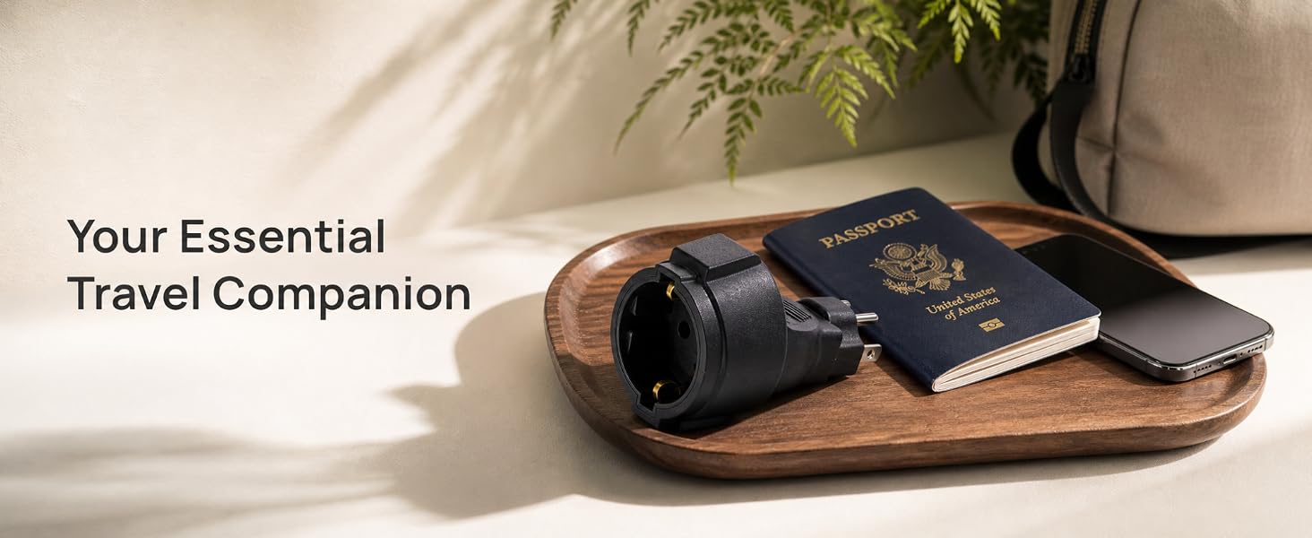 US to Europe Adapter