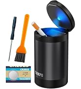 THIKPO Car Ashtray with Lid, Portable Ashtray for Car, Mini Car Trash Can | Detachable Stainless ...