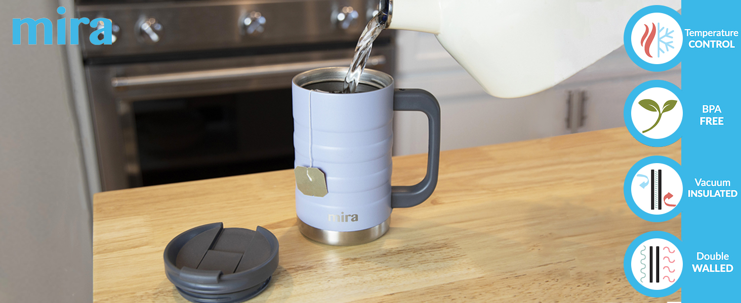 Insulated coffee mug