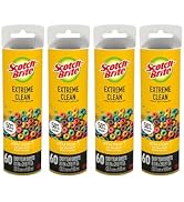 Scotch-Brite 50% Stickier Large Surface Roller Refill, Works Great On Pet Hair, 60 Sheets - Pack ...