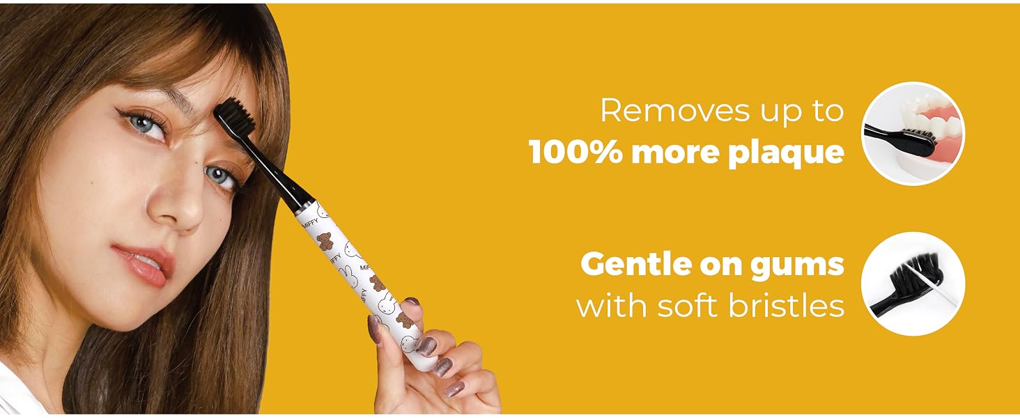 miffy MIPOW BRUSH GO SlimPro i4 Electric Toothbrush