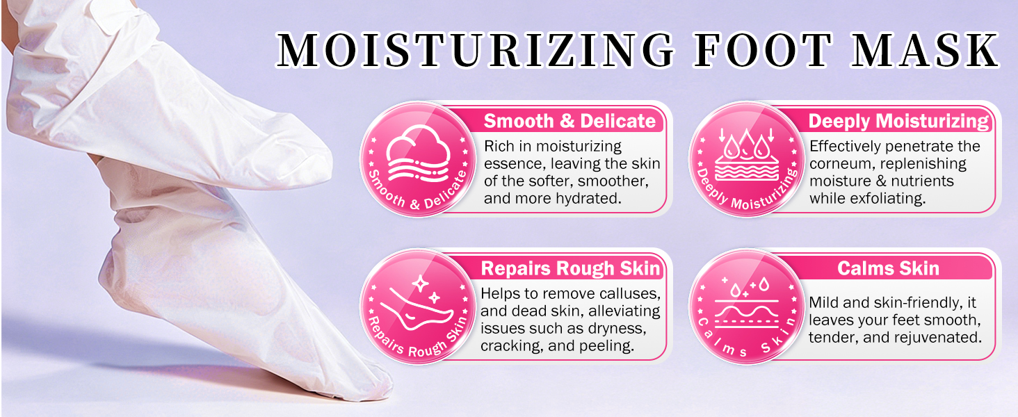 foot masks foot mask for dry cracked feet foot peeling mask moisturizing foot mask feet peeling mask