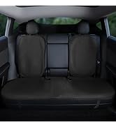 TOPABYTE Rear Car Seat Covers Custom Fit for Tesla Model Y 2025 2020-2024 Breathable Interior Sea...