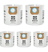 ALYYDBG for Shop Vac Bags 15-22 Gallon, Type G 90663 9066300; Type J 90673 9067300 and VF2008 Hig...