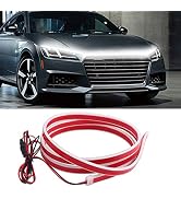 Car Hood Light Strip, 71 Inches Flexible Exterior Car LED Strip Lights Waterproof Car Led Light D...