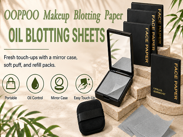 oil blotting sheets papers face absorbing makeup oily skin summer essentinals