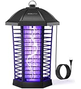 WowCatch Upgraded LED Bug Zapper Outdoor Indoor, Up to 50,000 Hours Lifespan (No Bulb Replacement...