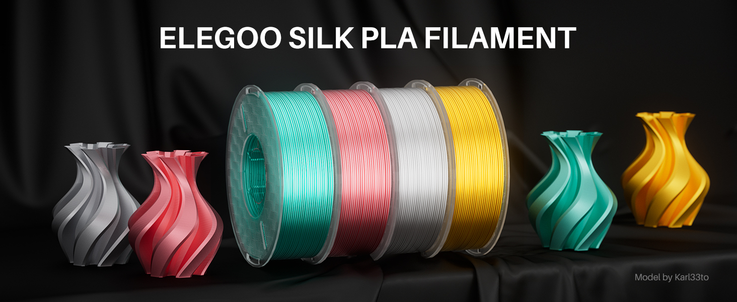ELEGOO silk pla filament 1.75mm